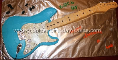Guitar Cake