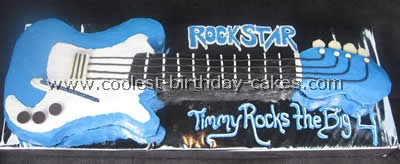 Guitar Cake