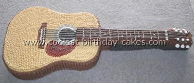 Guitar Cake