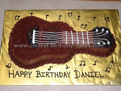 Guitar Cake