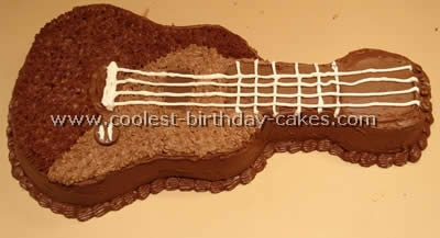 Guitar Cake