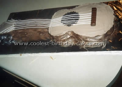 Guitar Cake