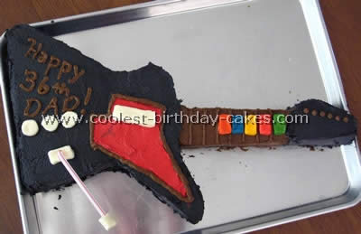 Guitar Cake