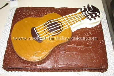 Guitar Cake