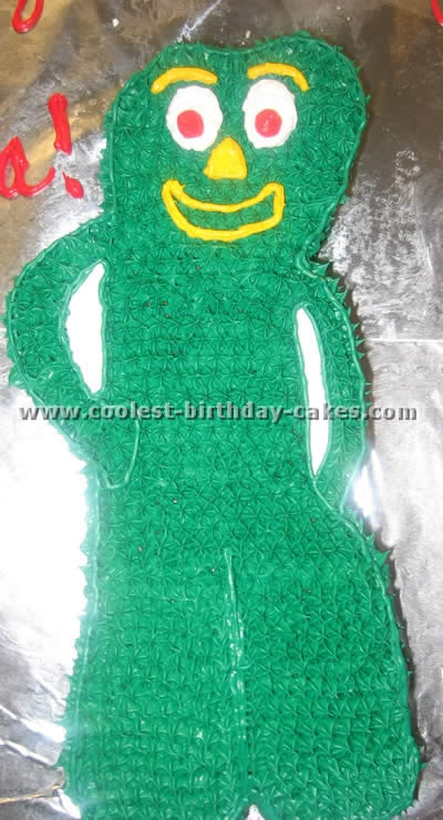 Coolest Gumby Cake Ideas and Photos