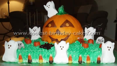 Halloween Cake Photo