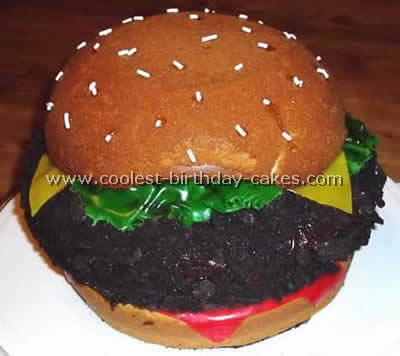 Hamburger Cake