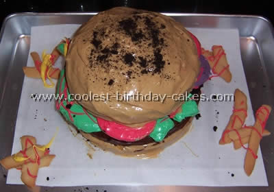 Hamburger Cake