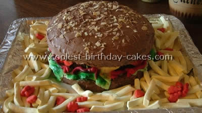 Hamburger Cake