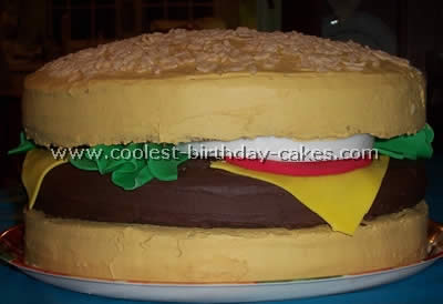 Hamburger Cake