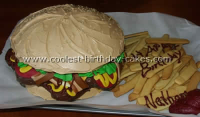 Hamburger Cake