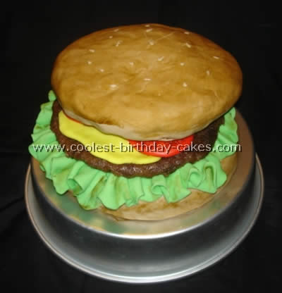 Hamburger Cake