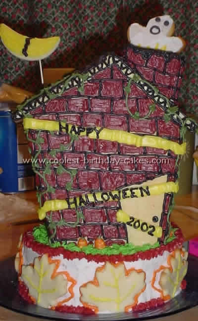 Haunted House Cake Photo