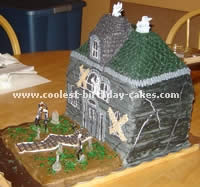 Haunted House Cake Photo