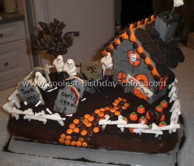 Haunted House Cake Photo