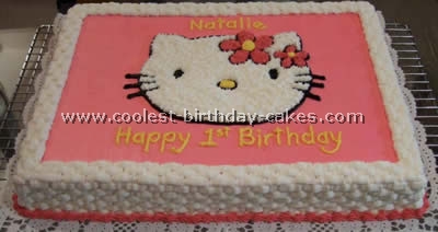 Hello Kitty Cake