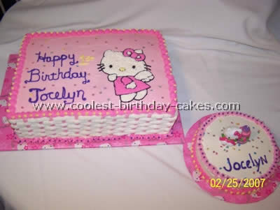 Hello Kitty Cake