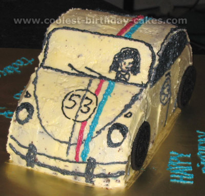 Herbie the Love Bug Cake Photo
