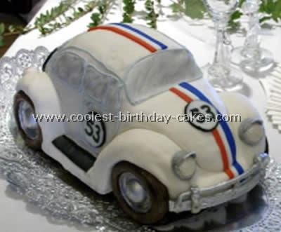 Herbie the Love Bug Cake Photo