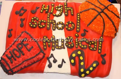 High School Musical Cake Photo