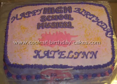 High School Musical Cake Photo