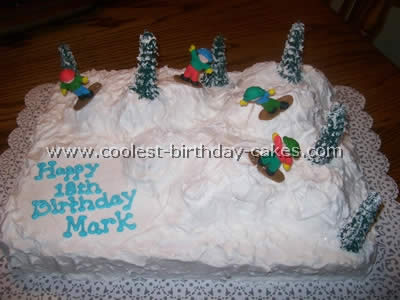 Coolest Skiing Home Made Cake Recipes