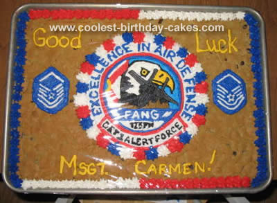 Cool Military Emblem Cakes