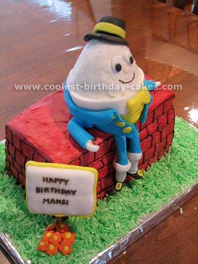 Humpty Dumpty Cake Photo