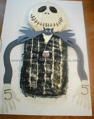 Jack Skellington Cake Photo