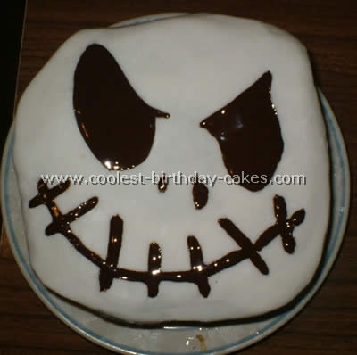 Jack Skellington Cake Photo