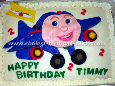 Jay Jay the Jet Plane Cake Photo