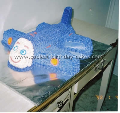 Coolest Jay Jay the Jet Plane Homemade Birthday Cakes