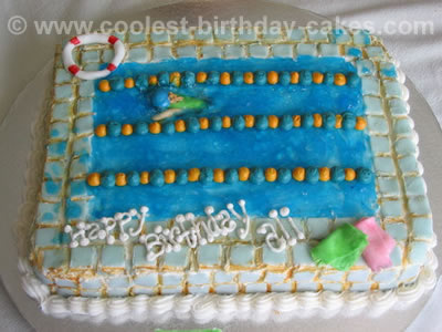 Pool and Jello Cake Recipe