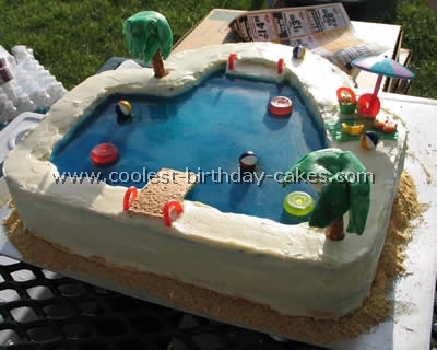 Pool and Jello Cake Recipe
