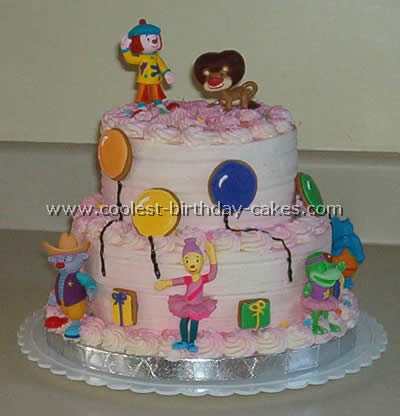 JoJo Circus Clown Cake Photo