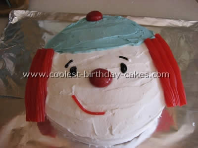 JoJo Circus Clown Cake Photo