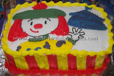 JoJos Circus Cake Photo