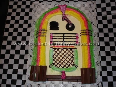 Jukebox Cake Photo