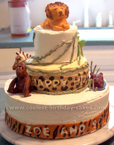 Safari Jungle Cake