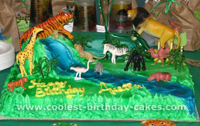 Safari Jungle Cake