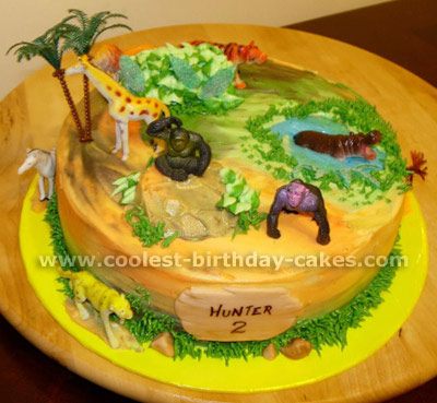 Safari Jungle Cake