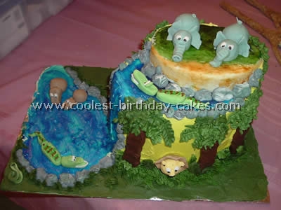 Safari Jungle Cake