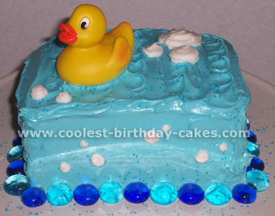 Rubber Ducky Kid Birthday Cake Ideas