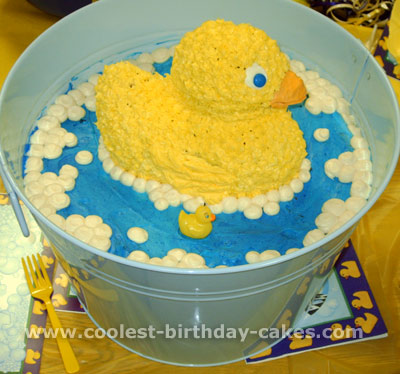 Rubber Ducky Kid Birthday Cake Ideas