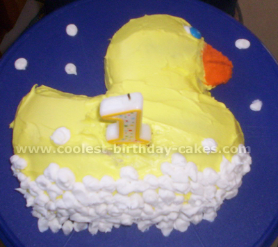 Rubber Ducky Kid Birthday Cake Ideas