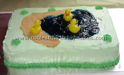 Rubber Ducky Kid Birthday Cake Ideas