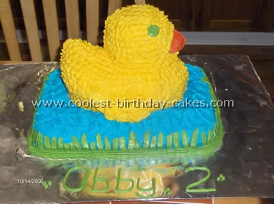 Rubber Ducky Kid Birthday Cake Ideas