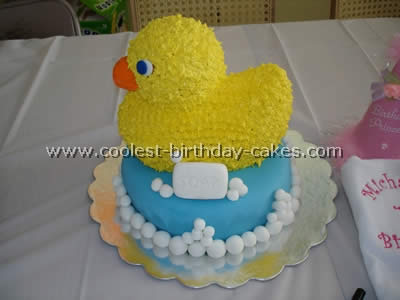 Rubber Ducky Kid Birthday Cake Ideas