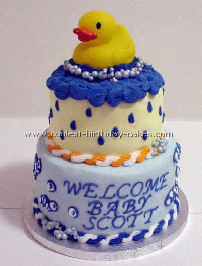 Rubber Ducky Kid Birthday Cake Ideas