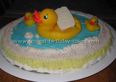 Coolest Rubber Ducky Kid Birthday Cake Ideas